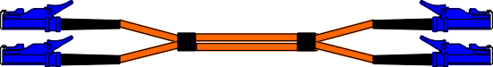 FCE2E2 -  E2000 to E2000 50/125 Multimode Fibre