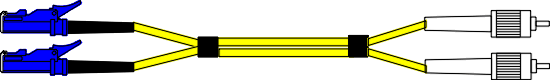 SME2FC -  E2000 to FCPC 9/125 Singlemode Fibre