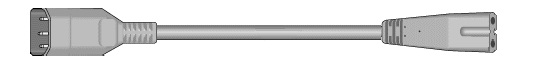 MCBLC14C7 -  C14 Plug to C7 Socket
